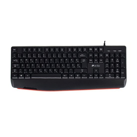 Tipkovnica OCTIO K201U, crna, USB