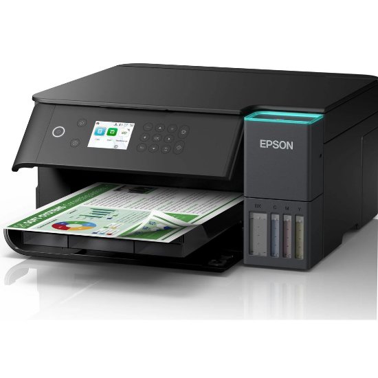 Multifunkcijski printer EPSON EcoTank L6360, printer/scanner/copy, 4800 x 1200, USB, LAN, WiFi, crni