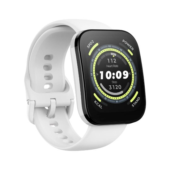 Pametni sat AMAZFIT Bip 5, pametne obavijesti, bijeli