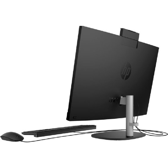 Računalo AiO HP 24-cr0048ny / 23,8" FHD IPS, Ryzen 5 7520U, 16GB, 512GB SSD, AMD Radeon Graphics, WiFi, tipkovnica, miš, bez OS, crno