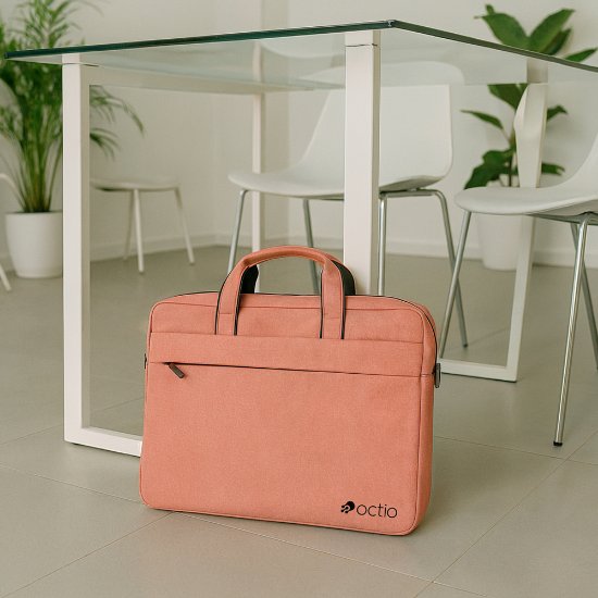 Torba za laptop OCTIO Ascend, 15.6", roza