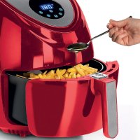 Friteza na vrući zrak ARIETE 4618/01 XXL, 1800W, 5,5 l, crvena