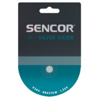 Baterija SENCOR Srebrov oksid SBA, V364/SR621SW, 1 komad