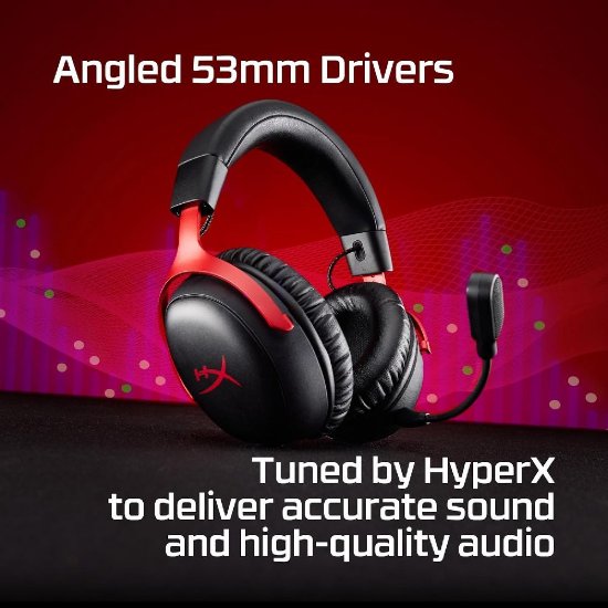 Slušalice HyperX Cloud III S Wireless, DTS, bežične, crne