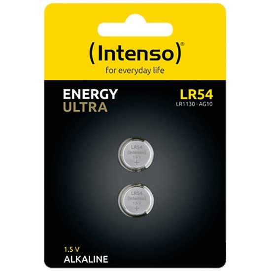 Baterije INTENSO LR54, alkalne, 1.5 V, 45 mAh, 2kom