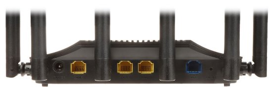 Router DAHUA WR5210-IDC, DualBand, G-LAN, 6x antena, MU-MIMO, bežični