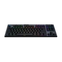 Tipkovnica LOGITECH Gaming G915 X TKL Lightspeed Linear, RGB, mehanička, bežična, US Layout, crna