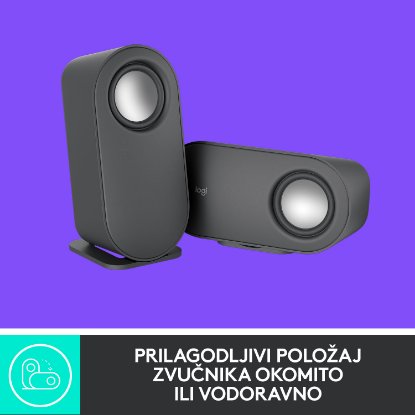 Zvučnici LOGITECH Z407 2.1, BT, crni