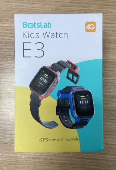 RABLJENI - Dječji pametni sat SMART360 Botslab Kids Watch E3, 4G+ video pozivi, SOS gumb, lociranje, plavi