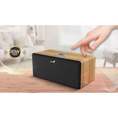 Zvučnik GENIUS SP-HF505BT, 20W, Bluetooth, drveni