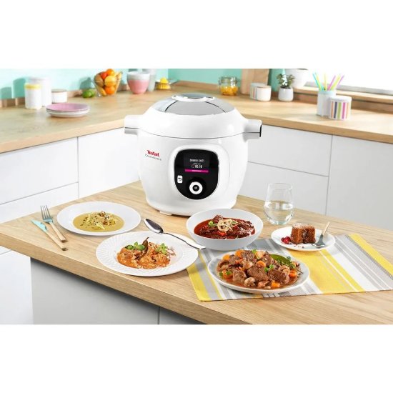 Multicooker TEFAL Cook4Me+ CY851130, 1600W, 6 programa, bijeli