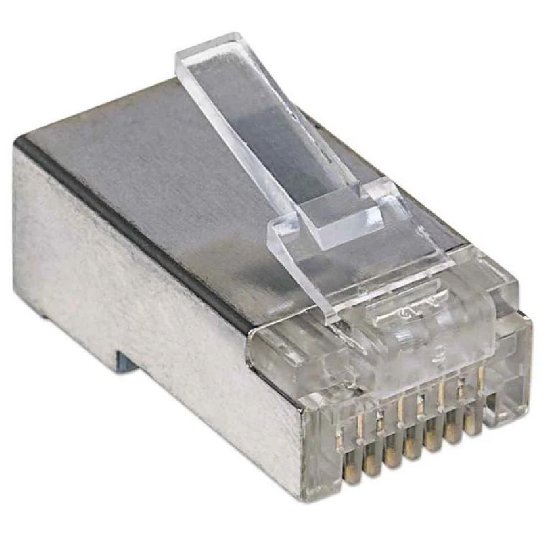 STP konektor INTELLINET CAT5e, RJ45, modularni, dvostruki zupčasti terminal - 100 komada