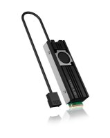 Hladnjak ICY BOX, za M.2 NVMe SSD, 20mm, srebrni
