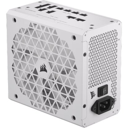 Napajanje 750W CORSAIR RM750X Shift, ATX v3.1, 140mm vent., 80+ Gold, modularno, bijelo