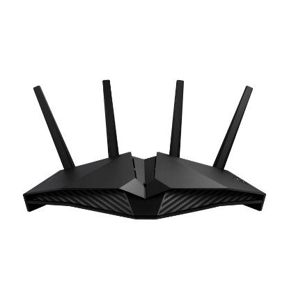 Router ASUS RT-AX82U V2, 802.11ax/a/b/g/n/ax, Dual Band, 4 externe antene, 4x LAN 10/100/1000 + 1 WAN 10/100/1000, bežični
