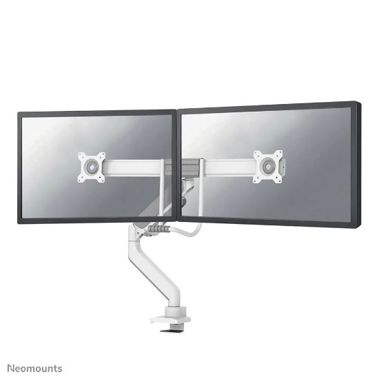 Stalak za monitor NEOMOUNTS DS75-450WH2, stolni, do 32", za 2 monitora, bijeli