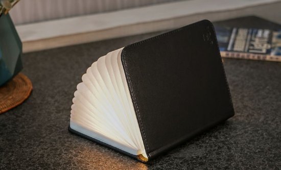 Svjetiljka GINGKO Mini Smart Book Light, crna