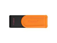 Memorija USB 3.2 FLASH DRIVE, 256GB, KINGSTON DataTraveler Exodia S DTXS/256GB, crno/narančasta