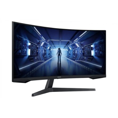 Gaming monitor 34" SAMSUNG LC34G55TWWPXEN, UWQHD, VA, 165Hz, 1ms, 250cd/m2, FreeSync, zakrivljeni, crni