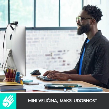 Tipkovnica LOGITECH MX Keys mini, bežična, BT, srebrna