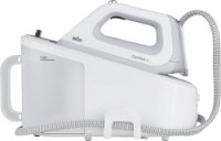 Parna postaja BRAUN IS3044WH, 2400W, 6 bara, 340 g/min, 2 l, bijelo-siva
