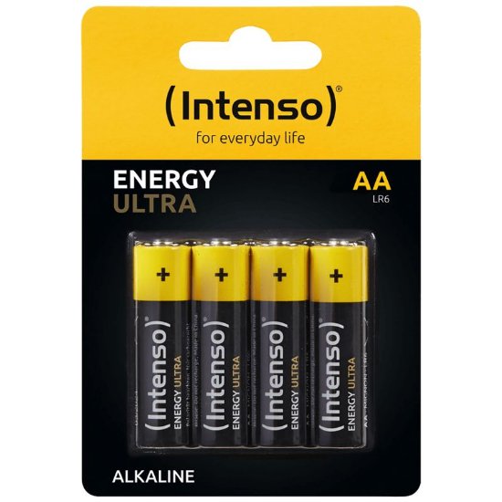 Baterije INTENSO AA LR6, alkalne, 1.5 V, 2600 mAh, 4kom