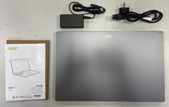 OPEN BOX - Laptop ACER Aspire 17 NX.JL5EX.006 / Core i9 13900H, 32GB, 1TB SSD, Intel Graphics, 17.3" FHD IPS, bez OS, sivi