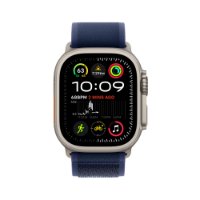 Pametni sat APPLE Watch Ultra2 v2 Cellular, 49mm Natural Titanium Case with Blue Trail Loop - M/L
