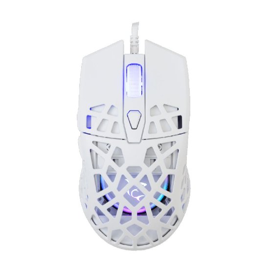 Miš WHITE SHARK Caradoc, optički, 7200dpi, bijeli