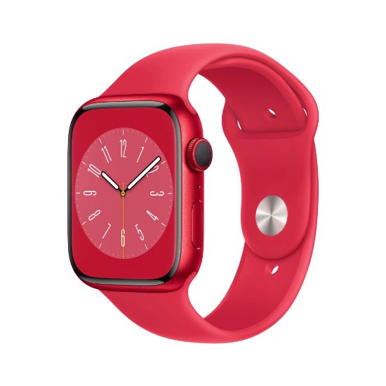 Pametni sat Apple Watch S8 GPS, 45mm Red Aluminium Case with Red Sport Band - Regular