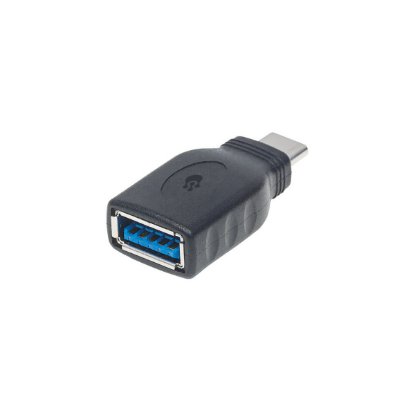 Adapter OCTIO, USB-C (M) na USB-A 3.1 (Ž), crni