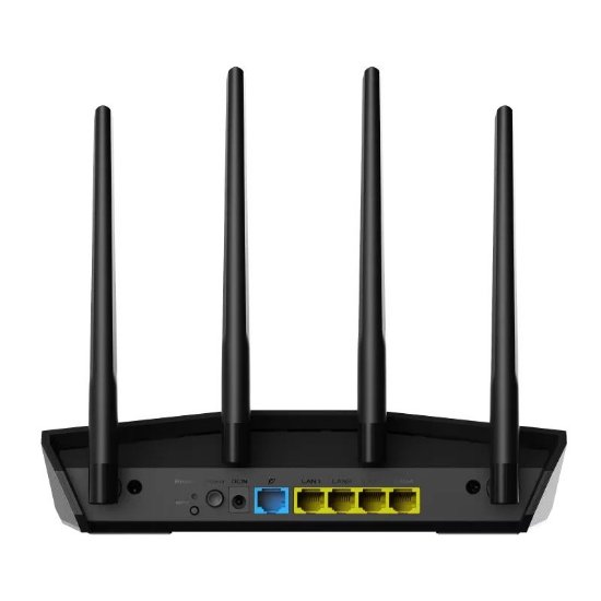 Router ASUS RT-AX57, AX3000, 802.11a/b/g/n/ac/ax, 4x 10/100/1000 LAN + WAN, 4 antene, bežični