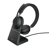 Slušalice JABRA Evolve2 65 MS, Link380a, on-ear, Stereo, USB, BT, stalak, crne