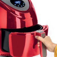 Friteza na vrući zrak ARIETE 4618/01 XXL, 1800W, 5,5 l, crvena