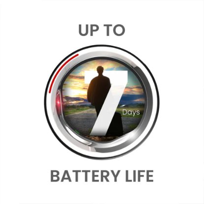 Pametni prsten HIFUTURE FutureRing M 60mm, praćenje aktivnosti, srebrno-crni