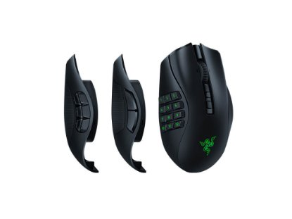 Miš RAZER Naga V2 Pro, RGB, optički, 30000dpi, bežični, crni