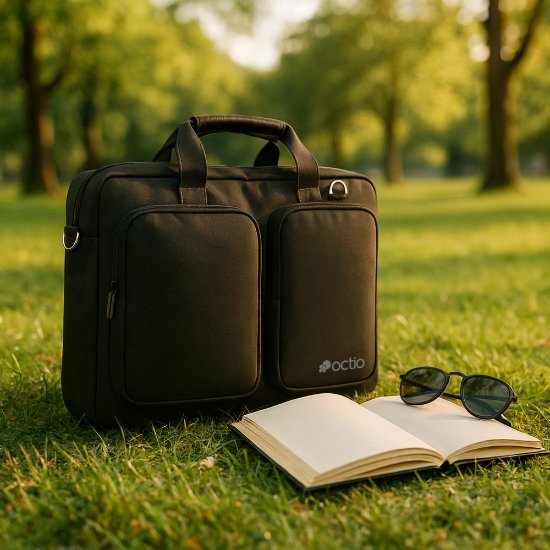 Torba za laptop OCTIO Elevate, 15.6", crna