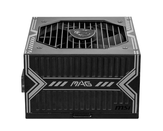 Napajanje 550W, MSI MAG A550BN, ATX, 120mm vent, 80+ Bronze