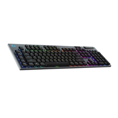 Tipkovnica LOGITECH Gaming G915 X Lightspeed Tactile, RGB, mehanička, bežična, US Layout, crna