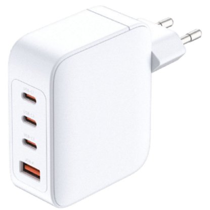 Kućni punjač D-LINK DCF-141, 140W, 3xUSB-C, USB-A, QC, PD, bijeli