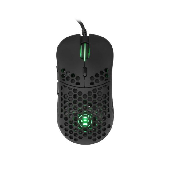 Miš WHITE SHARK Naginata Premium Line, RGB, optički, 16000dpi, USB, crni