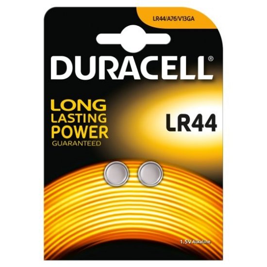 Baterija DURACELL LR44 B2, 2 baterije