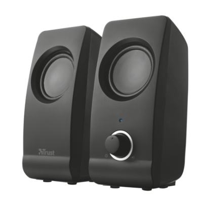 Zvučnici TRUST Remo, 2.0, 8W, crni