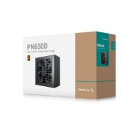Napajanje 650W, DEEPCOOL PN650D, 12V-2x6, ATX V3.1, 120mm vent., crno, 80+ Gold