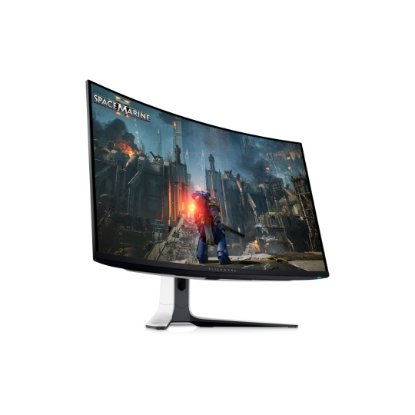 Gaming monitor 32" DELL Alienware AW3225QF, 4K UHD, OLED, 240Hz, 0,03ms, 250cd/m2, G-Sync, zakrivljeni, crno-bijeli