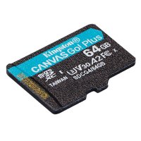 Memorijska kartica KINGSTON Canvas Go Plus SDCG4/64GBSP, Micro SDXC, 64GB, Class 10