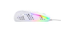 Miš XTRFY MZ1 - ZY'S Rail RGB, optički, 16000dpi, bijeli, USB