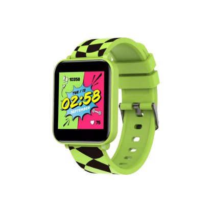 Dječji pametni sat CANYON Joyce KW-43, pametne obavijesti, igre, zeleni + slušalice Canyon TWS-5