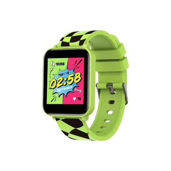 Dječji pametni sat CANYON Joyce KW-43, pametne obavijesti, igre, zeleni + slušalice Canyon TWS-5