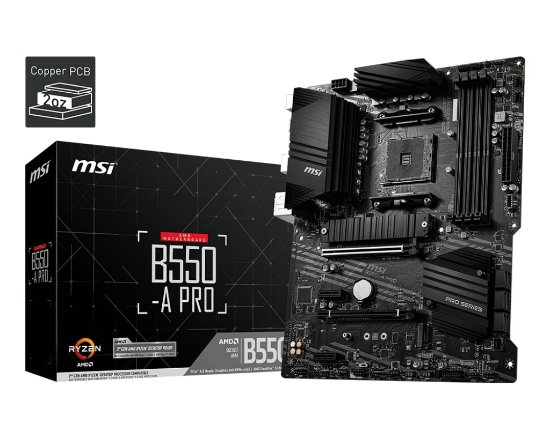 Matična ploča MSI B550-A PRO, AMD B550, ATX, AM4